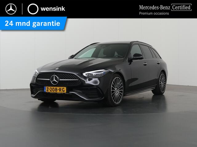 Mercedes-Benz C-KLASSE Estate 180 AMG NIGHT | Panoramadak | Stoelmemory | 360 camera | Elektrische Achterklep | Apple Carplay | Keyless Entry |