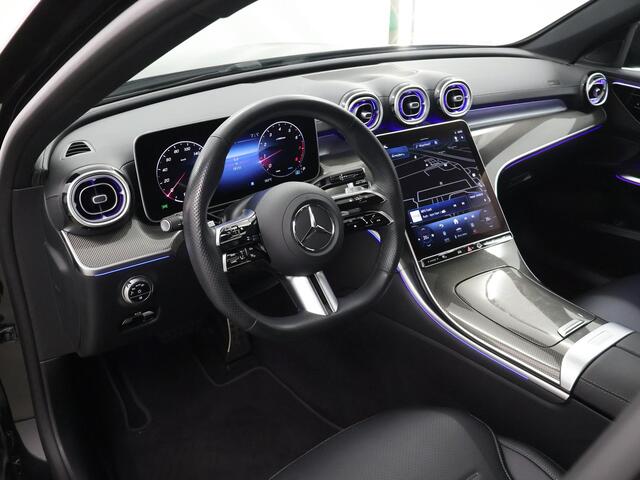 Mercedes-Benz C-KLASSE Estate 180 AMG NIGHT | Panoramadak | Stoelmemory | 360 camera | Elektrische Achterklep | Apple Carplay | Keyless Entry |