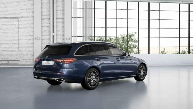 Mercedes-Benz C-KLASSE Estate 200 Luxury Line | Memory | Sfeerverlichting | Digital Light | 360 graden camera | Beige interieur | Stoelverwarming |