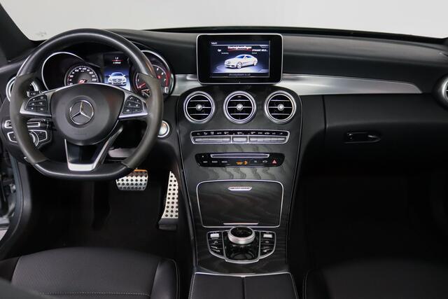 Mercedes-Benz C-KLASSE C250 C-klasse Coupé AMG-line Night Edition, Burmester, Leder, Goed onderhouden!