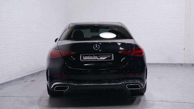Mercedes-Benz C-KLASSE 180 AMG Line AMG-pakket ECC ACC DAB PDC v+a 1e eigenaar NAP apple-carplay digitale-cockpit camera verkeersborden herkenning 19"LMV stoelverwarming Full-map navi