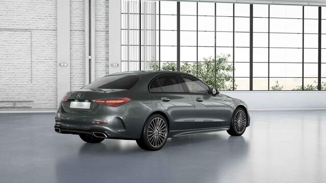 Mercedes-Benz C-KLASSE 300e Business Solution AMG | Panoramaschuifdak | 360 camera | Night pakket | DIGITAL LIGHT | Stoelverwarming