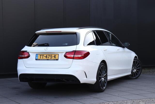 Mercedes-Benz C-KLASSE Estate 180 Premium Plus | AMG LINE | LEDER | STOELVERW. | PANO | PDC | CRUISE | NAVI |