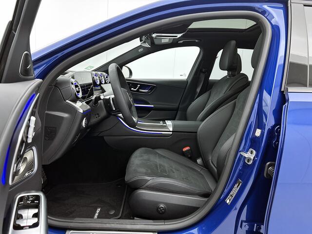 Mercedes-Benz C-KLASSE Estate 300 e Business Solution AMG | Trekhaak | Nightpakket | AMG Line Premium Plus | 360°-camera | Head-up display | Antidiefstalpakket GUARD 360° Plus | KEYLESS GO-comfortpakket | EASY PACK achterklep |