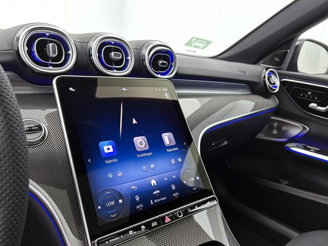 Mercedes-Benz C-KLASSE Estate 300 e Business Solution AMG | Trekhaak | Nightpakket | AMG Line Premium Plus | 360°-camera | Head-up display | Antidiefstalpakket GUARD 360° Plus | KEYLESS GO-comfortpakket | EASY PACK achterklep |