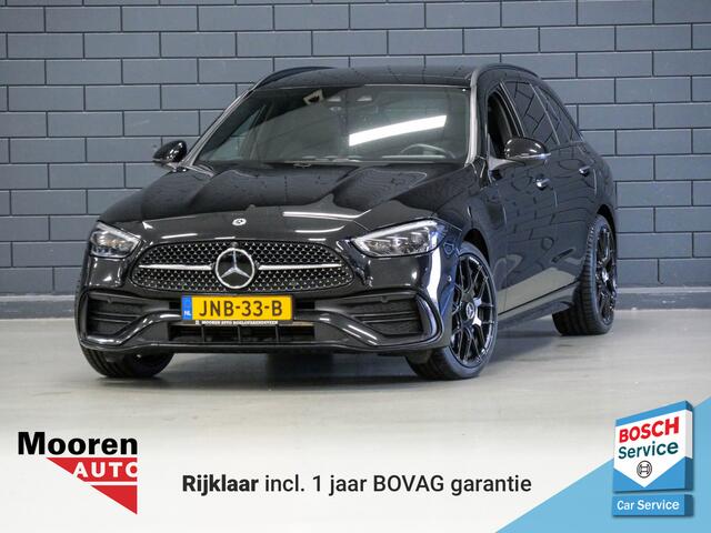Mercedes-Benz C-KLASSE Estate 300 e AMG Line | PANODAK | MEMORY | TREKHAAK | SFEER PRO | FULL OPTION |