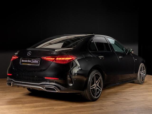 Mercedes-Benz C-KLASSE Limousine 300e Business Solution AMG Premium PLUS | Panorama dak | Trekhaak