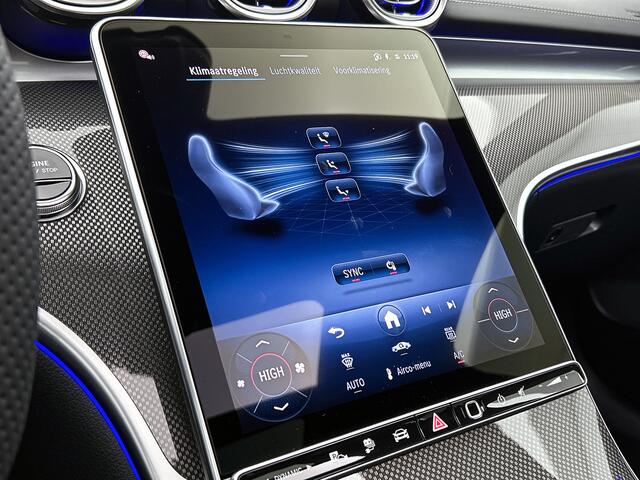 Mercedes-Benz C-KLASSE Estate 300 e Business Solution AMG Nightpakket | Trekhaak | Comfortpakket Plus | Antidiefstalpakket GUARD 360° Plus | 360°-camera | Memorypakket | EASY PACK achterklep | Panoramaschuifdak |