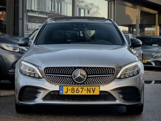 Mercedes-Benz C-KLASSE Estate 180 AUT9 AMG-LINE PANODAK LEDER NAVI CAMERA LED LMV PDC