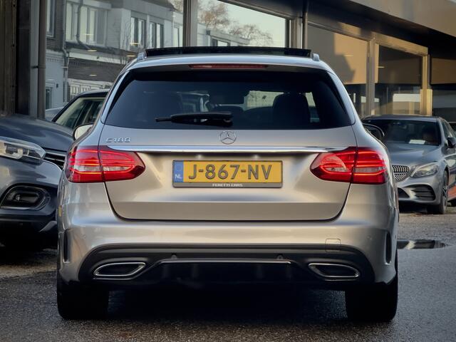 Mercedes-Benz C-KLASSE Estate 180 AUT9 AMG-LINE PANODAK LEDER NAVI CAMERA LED LMV PDC