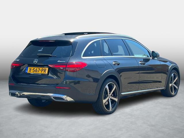 Mercedes-Benz C-KLASSE Estate All-Terrain 200 4MATIC | Premium Plus | Panoramadak | Trekhaak | Rijassistentie Pakket Plus | Burmester 3D Surround Sound | Head-up Display | 360° Camera | DISTRONIC Afstandsassistent | Verkeersbordenassistent | DIGITAL LIGHT | Elektrisch Verstelba