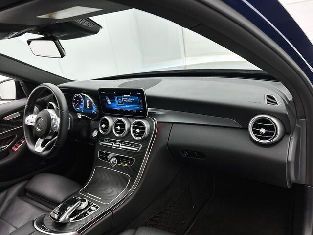 Mercedes-Benz C-KLASSE 180 AMG Nightpakket | Panoramadak | Burmester® | 360° Camera | Alarm | Sfeerverlichting | Keyless Go | Inclusief 24 maanden Mercedes-Benz Certified garantie voor Europa.