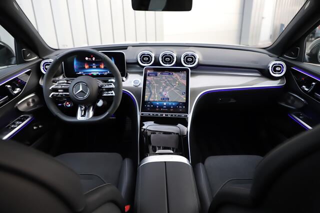 Mercedes-Benz C-KLASSE AMG 63 S E Performance | 680PK | Achterasbesturing | Head-up | Pano | Sfeerverlichting | Schaalstoelen | Keyless-go | Burmester | 2024.