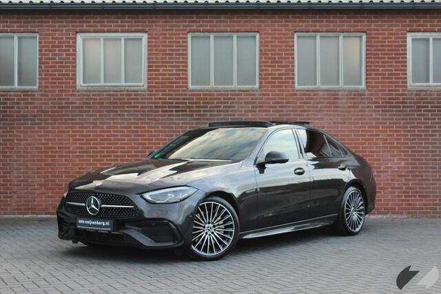 Mercedes-Benz C-KLASSE 180 AMG Line Pano | Distronic | Memory
