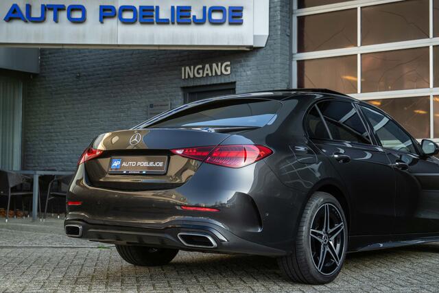 Mercedes-Benz C-KLASSE Estate 300 e AMG Line Pano, Leder, 18LM, 360 Camera, Navi, Alarm, Elec Stoelen , MBUX,