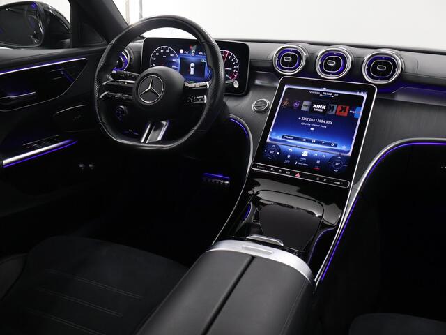 Mercedes-Benz C-KLASSE Estate 300 e AMG Line | Night | 360 camera | Panoramadak | Rijassistentiepakket | Sfeerverlichting | Premium sound system |