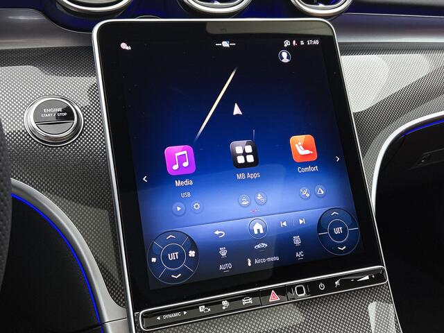 Mercedes-Benz C-KLASSE 300 e Business Solution AMG | Trekhaak | Comfortpakket Plus | Middenconsole metaalstructuur | Nightpakket | Smartphone integratie | Antidiefstalpakket GUARD 360° Plus | Memorypakket | 360° camera |