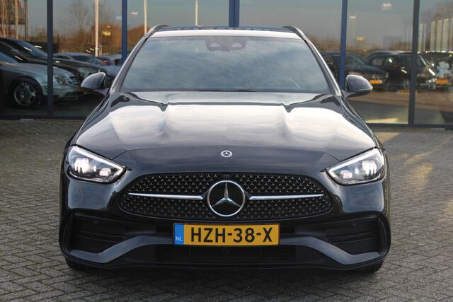 Mercedes-Benz C-KLASSE Estate 300e AMG Line NIGHT PAKKET DISTRONIC SFEER CARPLAY CAMERA MULTIBEAM 19''