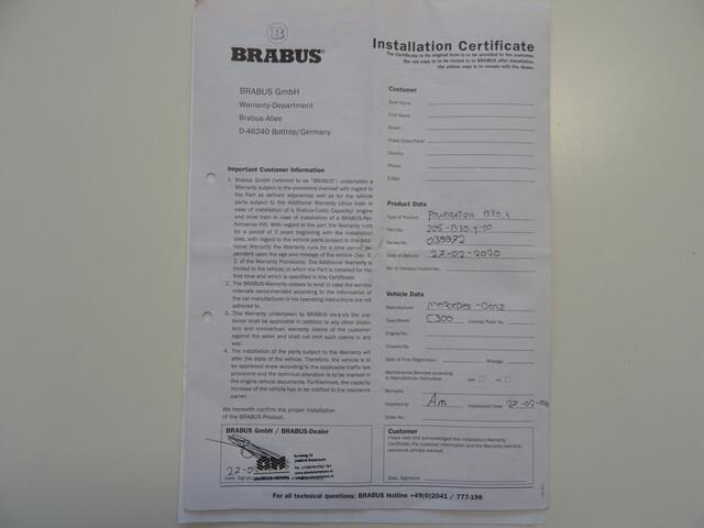 Mercedes-Benz C-KLASSE 300 Premium Plus Pack * BRABUS * BURMESTER !!