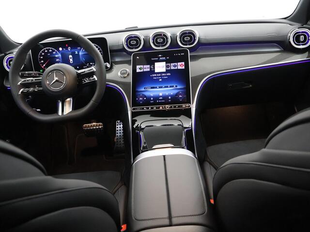 Mercedes-Benz C-KLASSE 300 e Business Solution AMG | Panoramaschuifdak | Trekhaak | DIGITAL LIGHT | Nightpakket | dodehoekassistent | 360° camera |