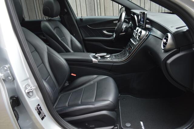 Mercedes-Benz C-KLASSE 200 AMG-Line Led Leder Panorama Night Afn.trekh Pdc