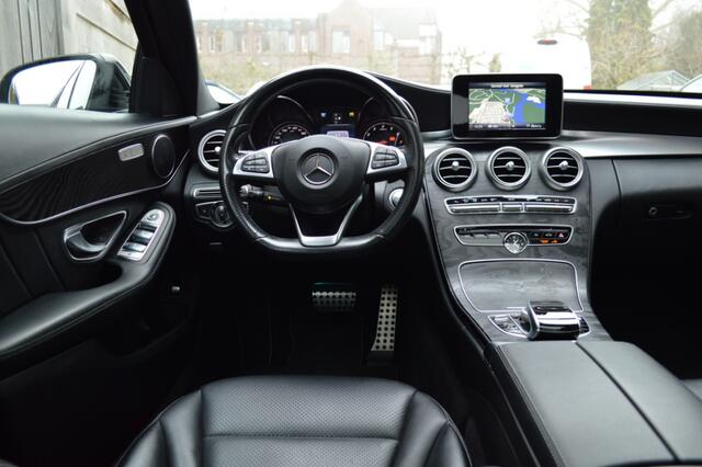 Mercedes-Benz C-KLASSE 200 AMG-Line Led Leder Panorama Night Afn.trekh Pdc