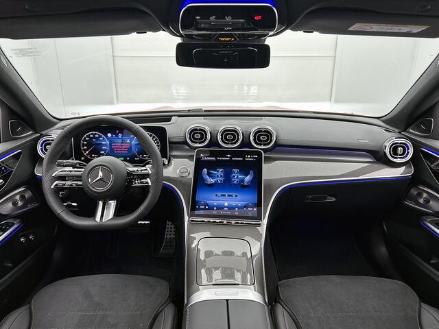 Mercedes-Benz C-KLASSE 300 e Business Solution AMG | Premium Plus pakket | Trekhaak | Nightpakket | Panoramaschuifdak | Memorypakket | Burmester® 3D sound system | 360°-camera | Augmented Reality navigatie |