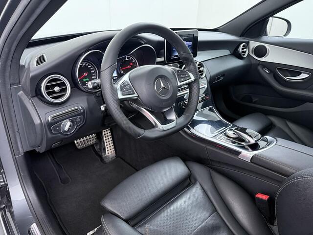 Mercedes-Benz C-KLASSE 180 AMG Sport Edition AMG Styling Panoramadak 19" Multispaaks Camera Trekhaak Automaat