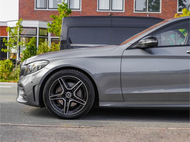 Mercedes-Benz C-KLASSE 180 AMG-LINE PLUS UPGRADE EDITION AUT9 SPORTLEDER NAVI CAMERA 18INCH.LMV PDC