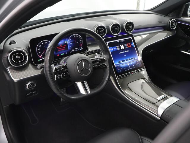 Mercedes-Benz C-KLASSE Estate 300 e AMG Line | Night | Panoramadak | Stoelverwarming | Achteruitrijcamera |