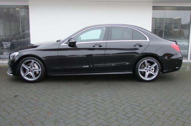 Mercedes-Benz C-KLASSE 180 Business Solution AMG/ 9G/ LED/ All-season/ Stoelverwarming/ Dodehoek assist/ Camera