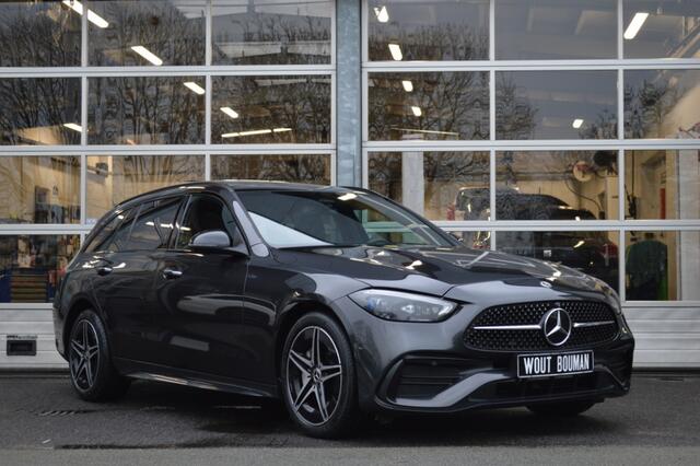 Mercedes-Benz C-KLASSE Estate 300 e AMG Led Leder Panorama Memory Sfeer Camera 360 Head-Up Augmented Trekh Pdc