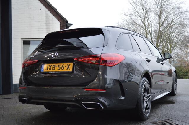 Mercedes-Benz C-KLASSE Estate 300 e AMG Led Leder Panorama Memory Sfeer Camera 360 Head-Up Augmented Trekh Pdc