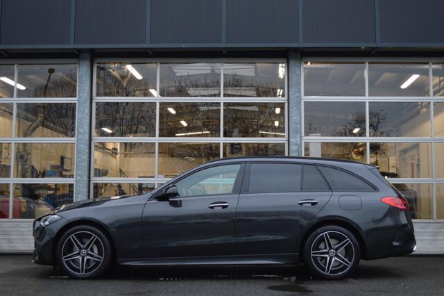 Mercedes-Benz C-KLASSE Estate 300 e AMG Led Leder Panorama Memory Sfeer Camera 360 Head-Up Augmented Trekh Pdc