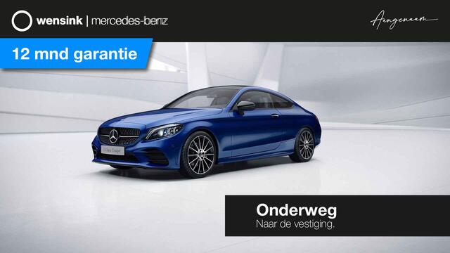 Mercedes-Benz C-KLASSE Coupé 200 Premium Plus Pack | AMG | Night | Panoramadak | Burmester | Widescreen | Agility Control | Multibeam | 360 graden camera |