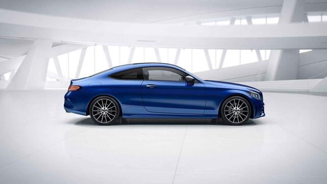 Mercedes-Benz C-KLASSE Coupé 200 Premium Plus Pack | AMG | Night | Panoramadak | Burmester | Widescreen | Agility Control | Multibeam | 360 graden camera |