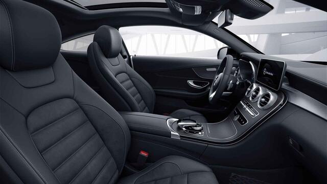 Mercedes-Benz C-KLASSE Coupé 200 Premium Plus Pack | AMG | Night | Panoramadak | Burmester | Widescreen | Agility Control | Multibeam | 360 graden camera |