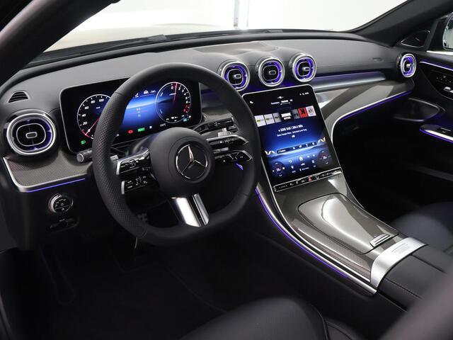 Mercedes-Benz C-KLASSE 300e Business Solution AMG | Panoramaschuifdak | Night | Burmester | Rijassistentiepakket Plus | Matrix Led