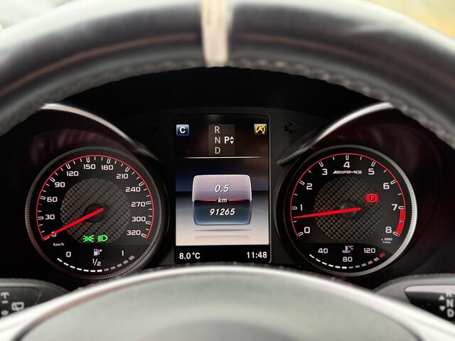 Mercedes-Benz C-KLASSE Estate 510pk 63S AMG |dealer onderhouden|bucket seats|driver's package|panoramadak|Burmester|head-up|memory|360 camera|carbon interieur|stoelverwarming|elek. achterklep|