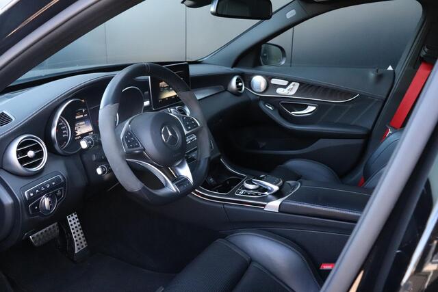Mercedes-Benz C-KLASSE Estate AMG 63 | SCHAALSTOELEN| LEDER | PANO-DAK | BURMESTER | HEAD-UP | CRUISE | STOELVERW. | MEMORY | 360 CAMERA