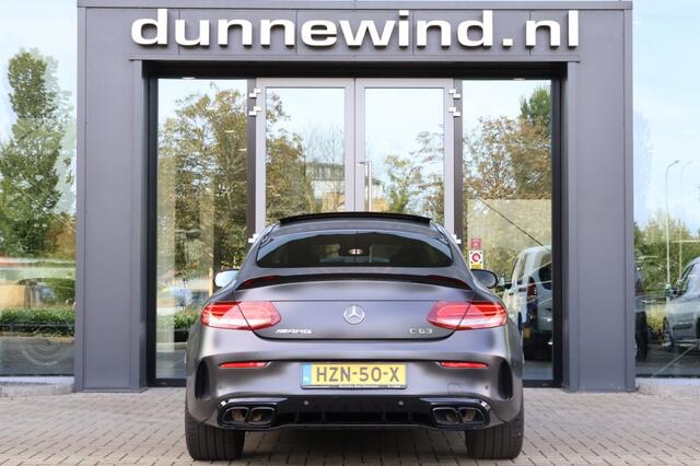 Mercedes-Benz C-KLASSE C63 COUPE *PERFORMANCE SEATS*CARBON*BURMESTER*PANO*DEALERONDERHOUDEN