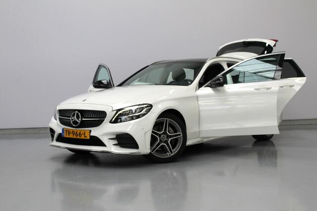 Mercedes-Benz C-KLASSE Estate 160 Advantage Pack 130PK, RIJKLAAR! | AMG-LINE | PANORAMADAK | CAMERA | CARPLAY | LEER/ALCANTARA