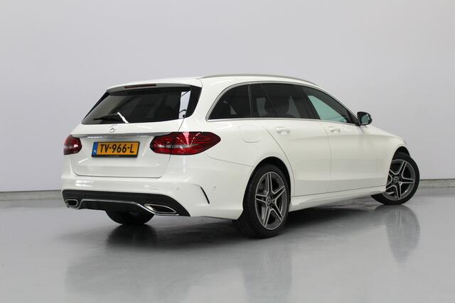 Mercedes-Benz C-KLASSE Estate 160 Advantage Pack 130PK, RIJKLAAR! | AMG-LINE | PANORAMADAK | CAMERA | CARPLAY | LEER/ALCANTARA