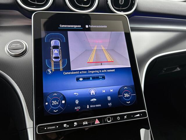 Mercedes-Benz C-KLASSE 300 e Business Solution | Trekhaak | Donkergetint glas achter | Achteruitrijcamera | Smartphone-integratie | GUARD 360 ° Vehicle protection Plus | Stoelverwarming voor | Zitcomfortpakket |
