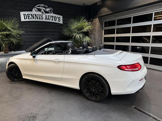 Mercedes-Benz C-KLASSE Cabrio 180 Edition AMG navi cruise stoelverw Alcantara