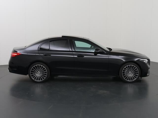 Mercedes-Benz C-KLASSE 300e Business Solution AMG | Panoramaschuifdak | Trekhaak | DIGITAL LIGHT | Nightpakket | dodehoekassistent | 360° camera |