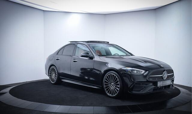 Mercedes-Benz C-KLASSE 300 260Pk AMG Line SCHUIFDAK | BURMESTER | LUXE.LEDER | MEM.STOELEN | 360 CAMERA | DODEHOEK |
