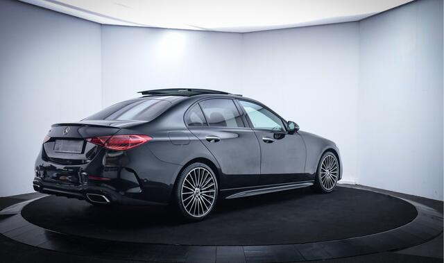 Mercedes-Benz C-KLASSE 300 260Pk AMG Line SCHUIFDAK | BURMESTER | LUXE.LEDER | MEM.STOELEN | 360 CAMERA | DODEHOEK |