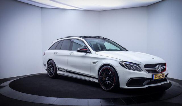 Mercedes-Benz C-KLASSE Estate AMG 63 S Edition 1 VOL.OPTIES | PARELMOER | KERAMISCH | KUIP ST. | PERF. UITLAAT | ADAPTIEF | HEADUP