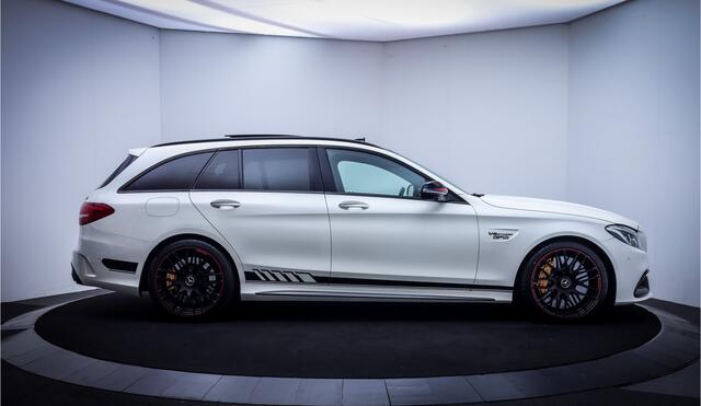 Mercedes-Benz C-KLASSE Estate AMG 63 S Edition 1 VOL.OPTIES | PARELMOER | KERAMISCH | KUIP ST. | PERF. UITLAAT | ADAPTIEF | HEADUP